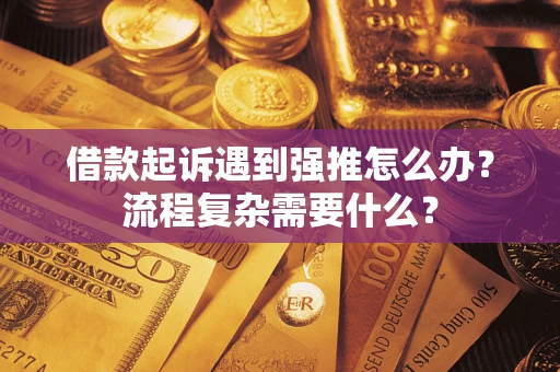 济南借款起诉遇到强推怎么办？流程复杂需要什么？
