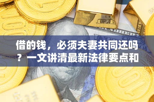 济南借的钱，必须夫妻共同还吗？一文讲清最新法律要点和避坑指南