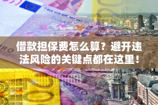 济南借款担保费怎么算？避开违法风险的关键点都在这里！