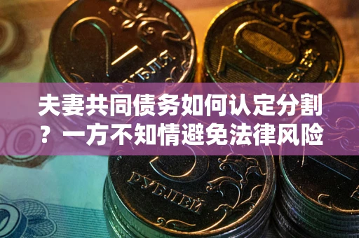 济南夫妻共同债务如何认定分割？一方不知情避免法律风险必看！